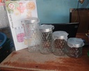 Toples Kaca Lina 4Set