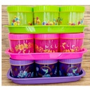 Toples Nampan Sunrise 6Set
