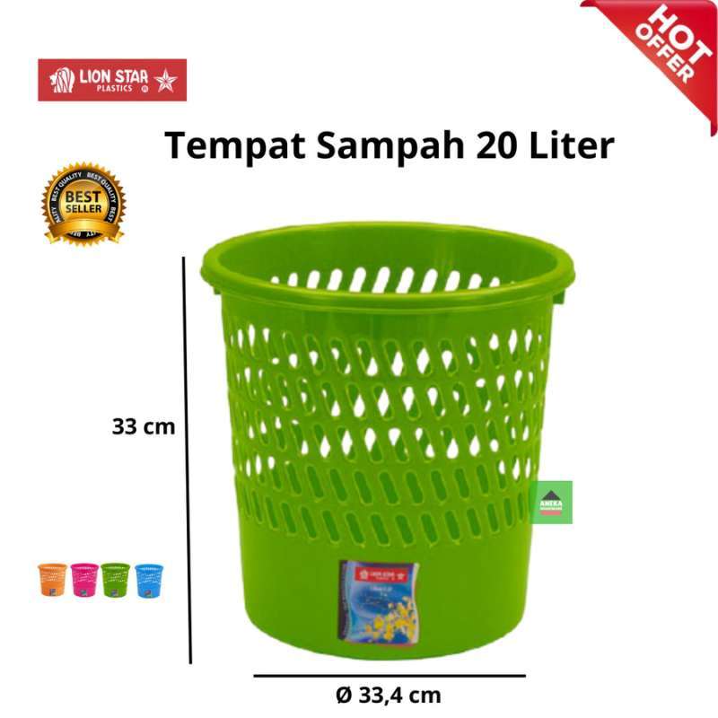 Keranjang Sampah 20L Lionstart
