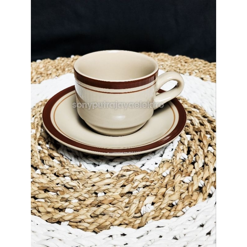 Cangkir Tatak Keramik 6Set