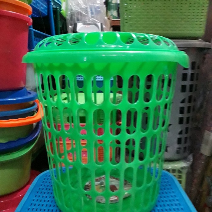 Keranjang Pakaian Bulat Shinpo