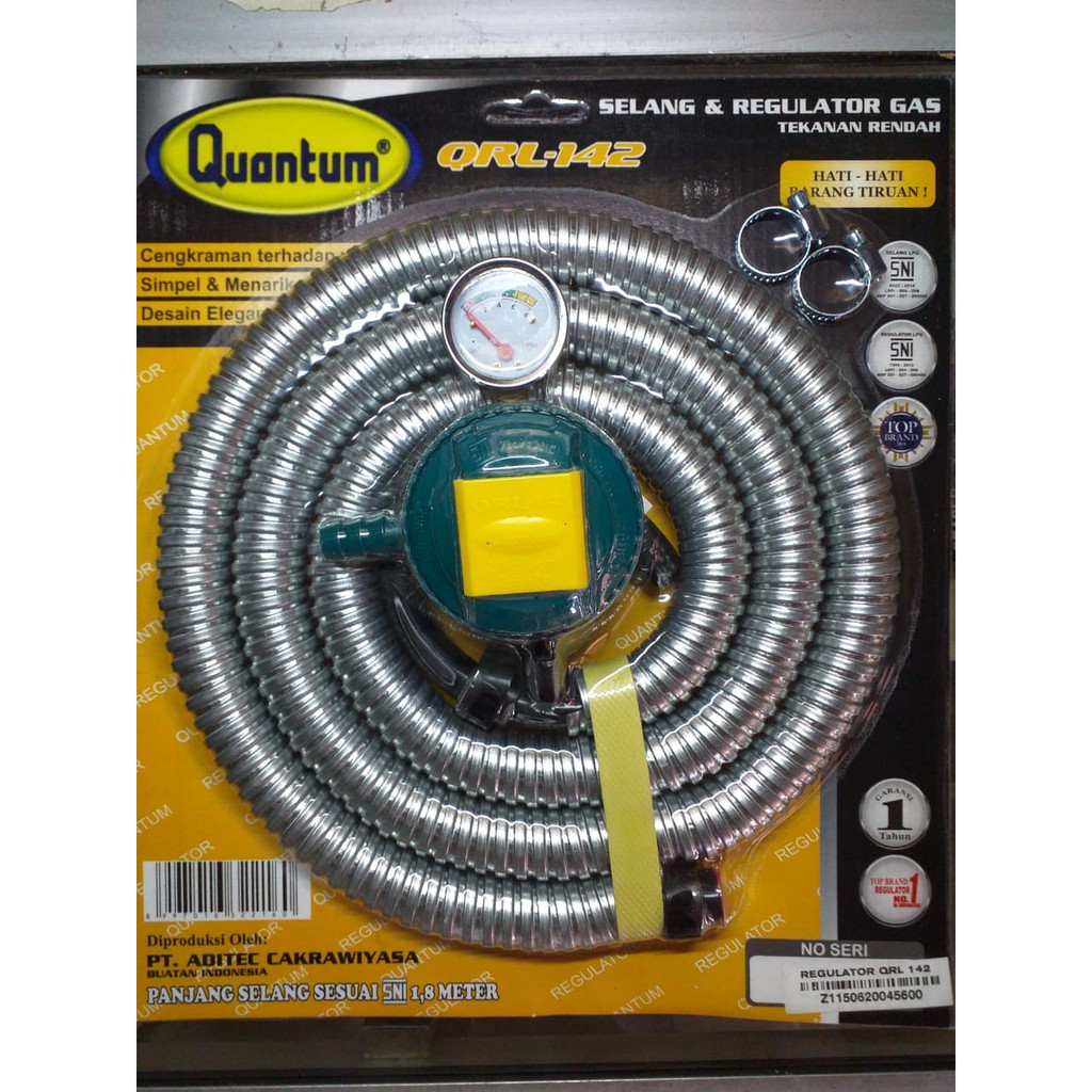 Selang Paket Regulator Quantum QRL-142