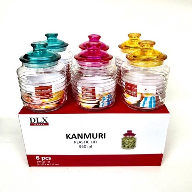 Toples Kanmuri 950ML 6set DLX