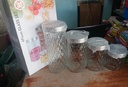 Toples Kaca Lina 4Set