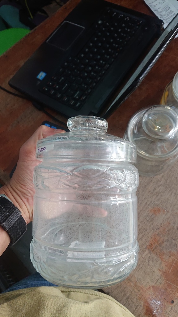 Toples Kaca CF Polos