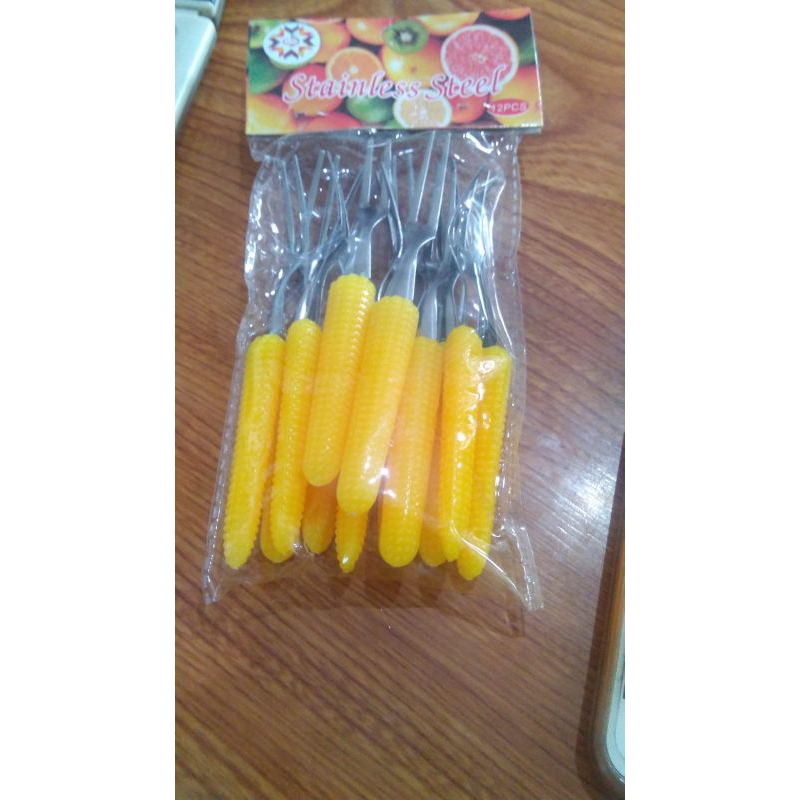 Garpu Kue 2 Jari Jagung