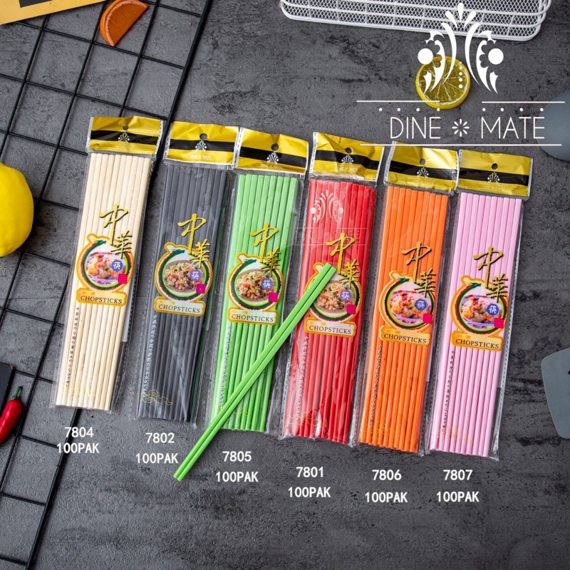 Sumpit 7801 Melamine Warna