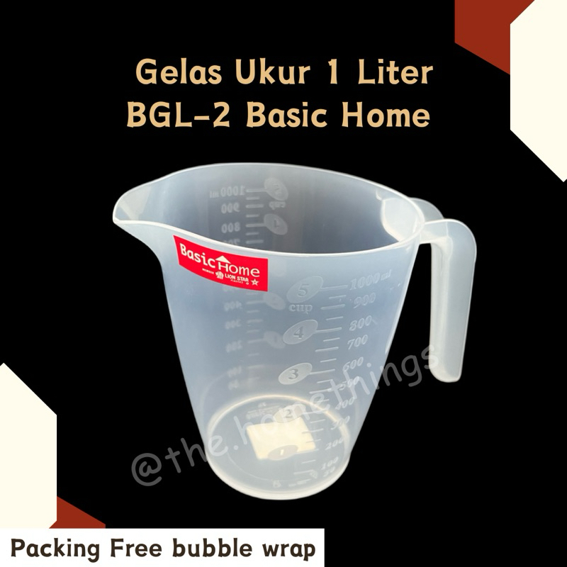 Gelas Takar 1L  BGL-2 BasicHome