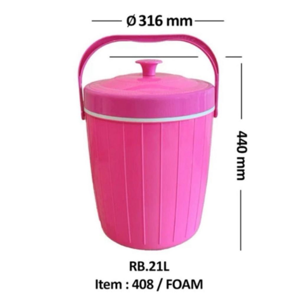 Rice Bucket 21L Nadia