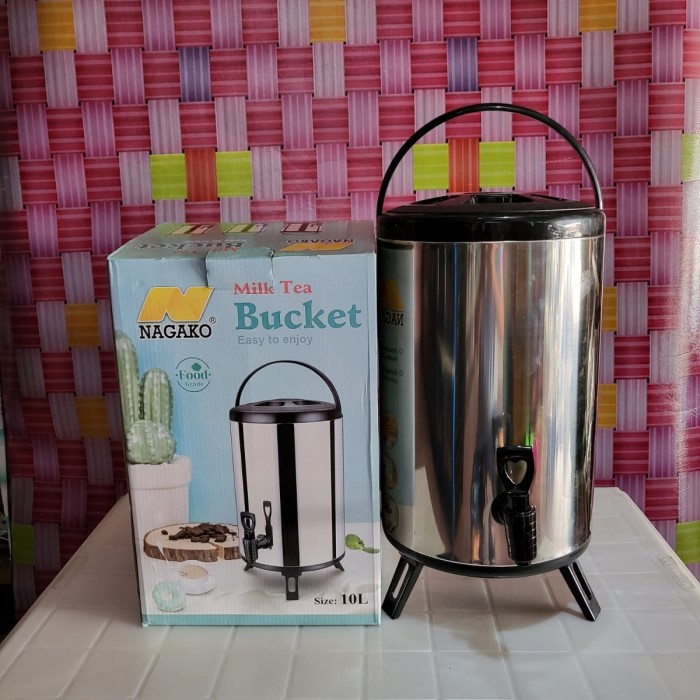 Water Jug MilkTea 10L