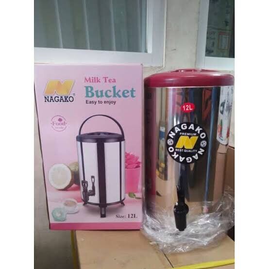 Water Jug MilkTea 12L