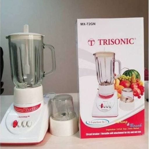 [Consu:02126] Blender Trisonic 2 TB Kaca