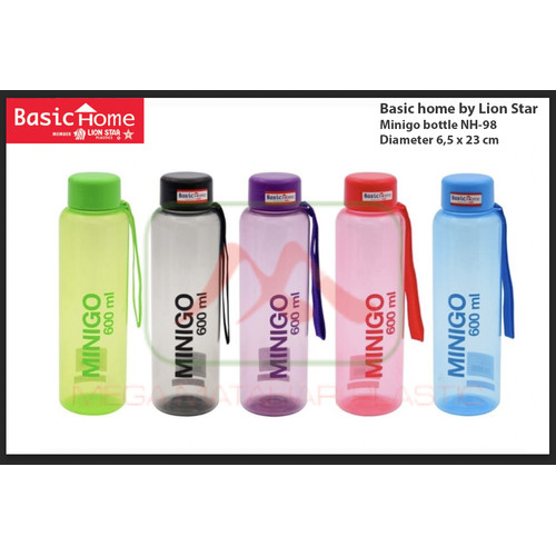 [Consu:02137] Botol Minigo 600ML NH-98 Basic Home