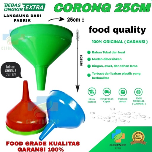 [Consu:02214] Corong 25Cm GreenLeaf