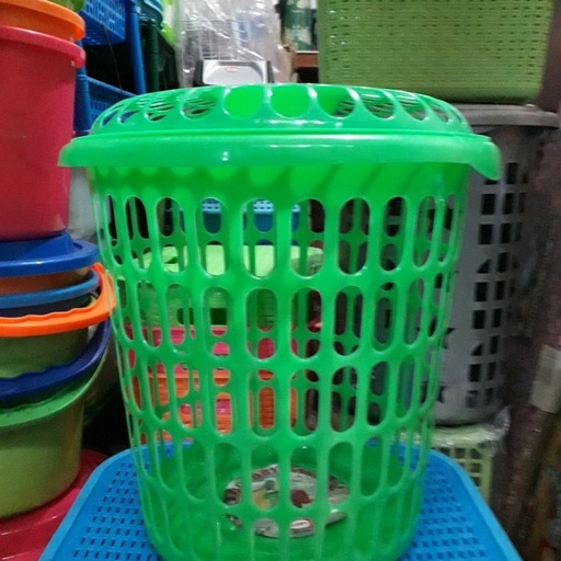 [Consu:02345] Keranjang Pakaian Bulat Shinpo