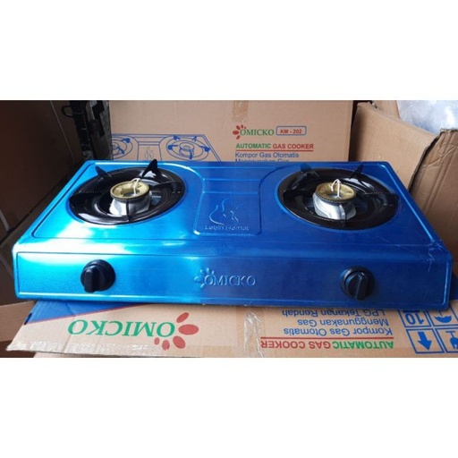 [Consu:02367] Kompor Gas Omicko 2 TK