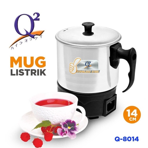 [Consu:02469] Mug Listrik 14Cm Stainless