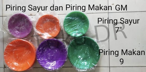 [Consu:02530] Piring Makan 009 GM