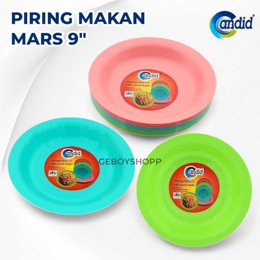 [Consu:02532] Piring Mars 9 Candid