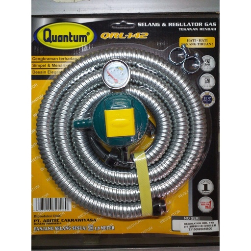 [Consu:02560] Selang Paket Regulator Quantum QRL-142