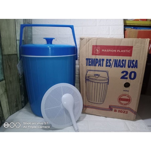 [Consu:02567] RICE BUCKET 8.5L STM