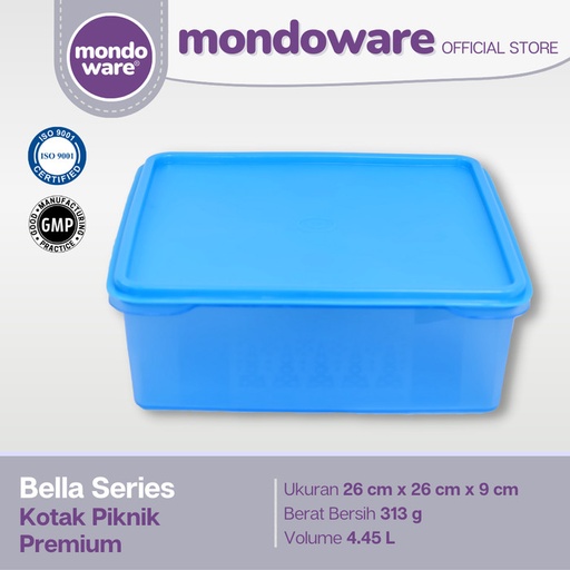 [Consu:02750] Wadah Kue Lapis Mondorware GM