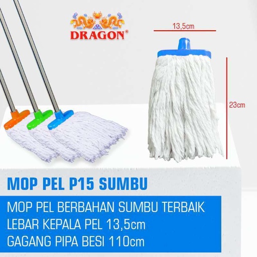 [Stora:00047] Mop Sumbu P15 MP-211 NGY