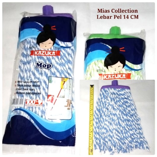 [Stora:00049] Mop Sumbu Kazuka 14Cm Medium