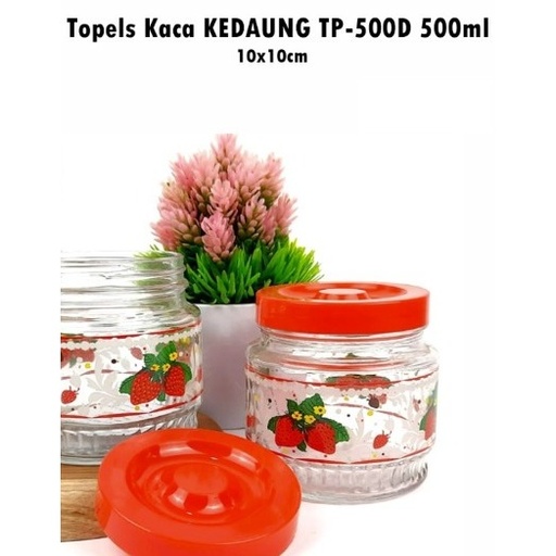 [Stora:00058] Toples Kaca Kedaung TP-500D 500ML