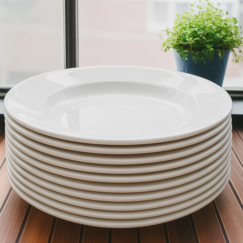 [Stora:00152] Piring Makan Semi Melamine