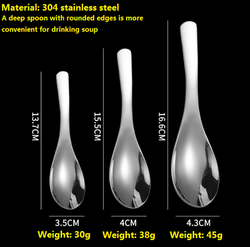[Stora:00154] Sendok Soup 4Cm Sts